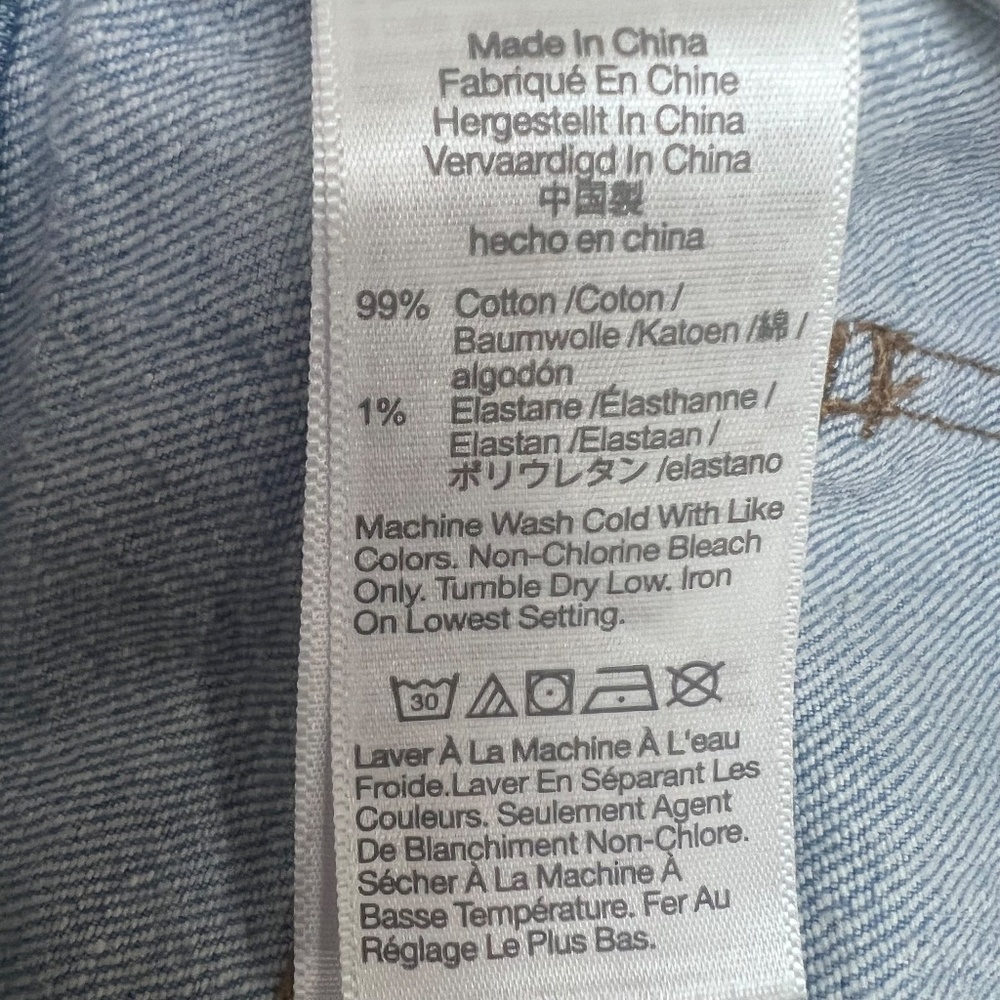 Madewell Light Blue Cropped Ankle Jeans - Picture 8 of 13